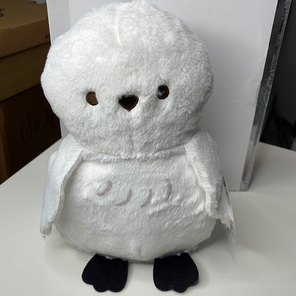 Harry Potter Hedwig Owl Stuffed Plush Wizarding World 10" New With Tag - Picture 1 of 12